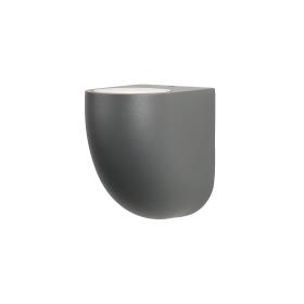 M9110  Baldy Wall Lamp 1 x GU10 IP65 Dark Grey